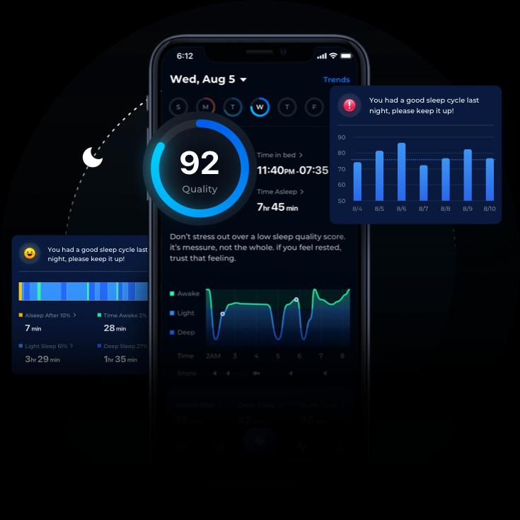 Monitor your sleep quality with ShutEye app