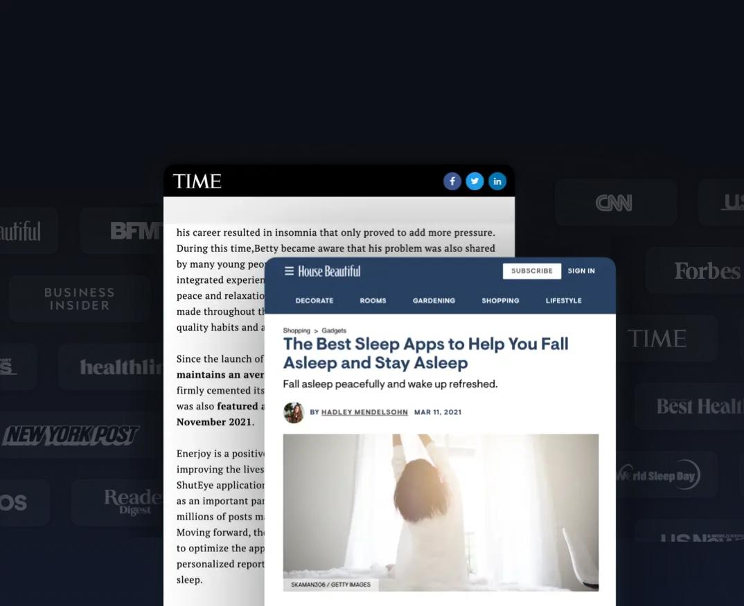 shuteye featured by big media