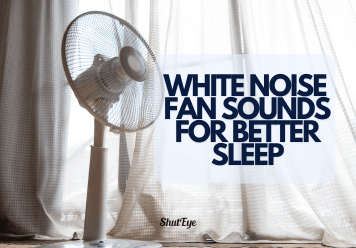 white noise fan for better sleep shuteye