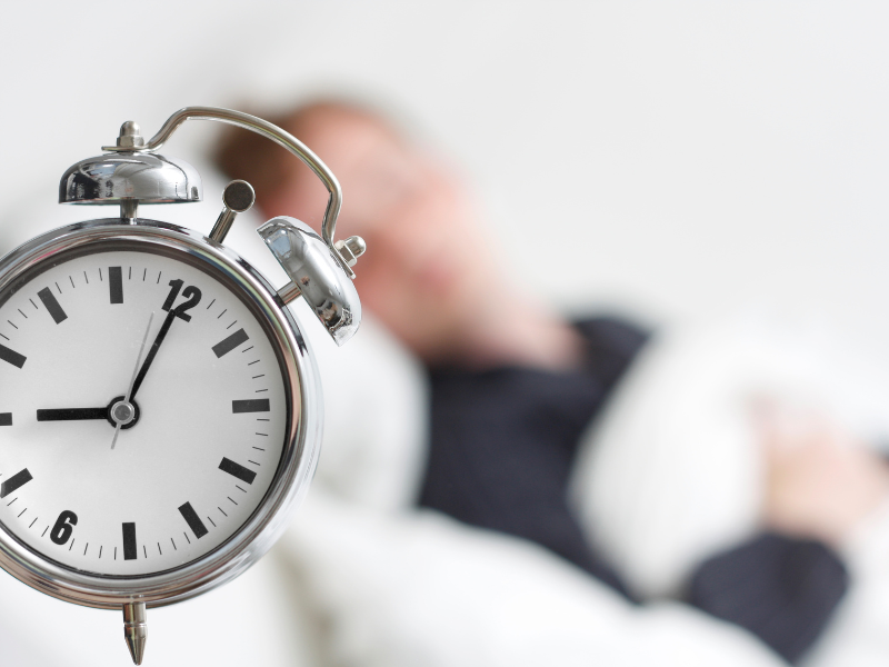 improve sleep with a regular sleep schedule