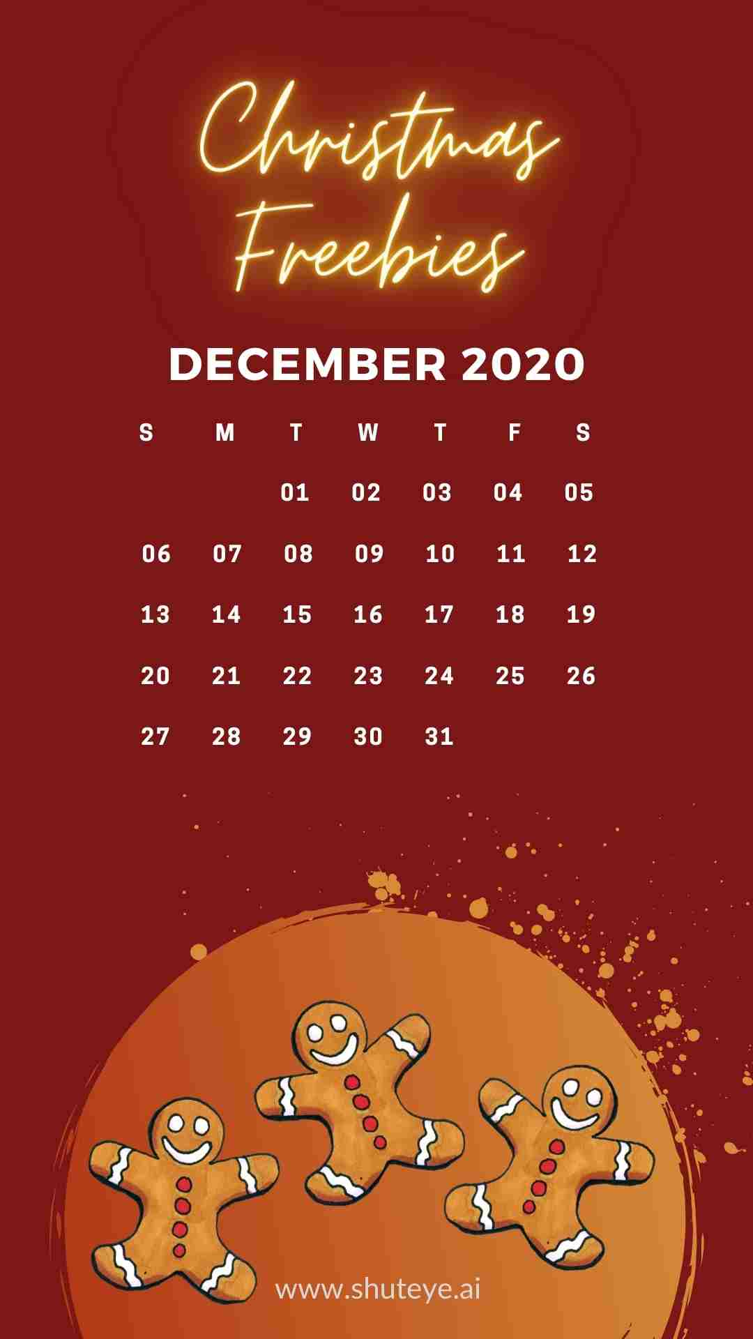 Printable December Calendar 2021 Free Printable Calendars ShutEye