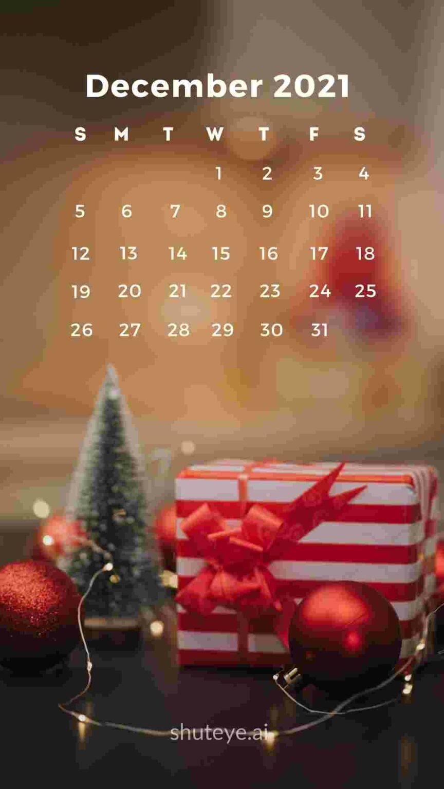 Printable December Calendar 2021 Free Printable Calendars ShutEye