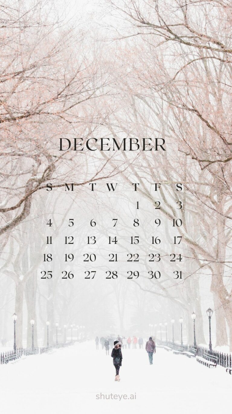 Printable December Calendar 2024 