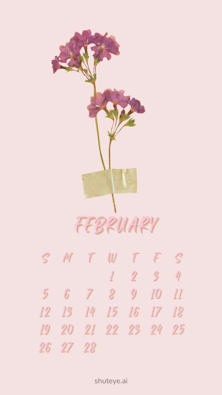 Printable February Calendar 2024 | Free Printable Calendars - ShutEye