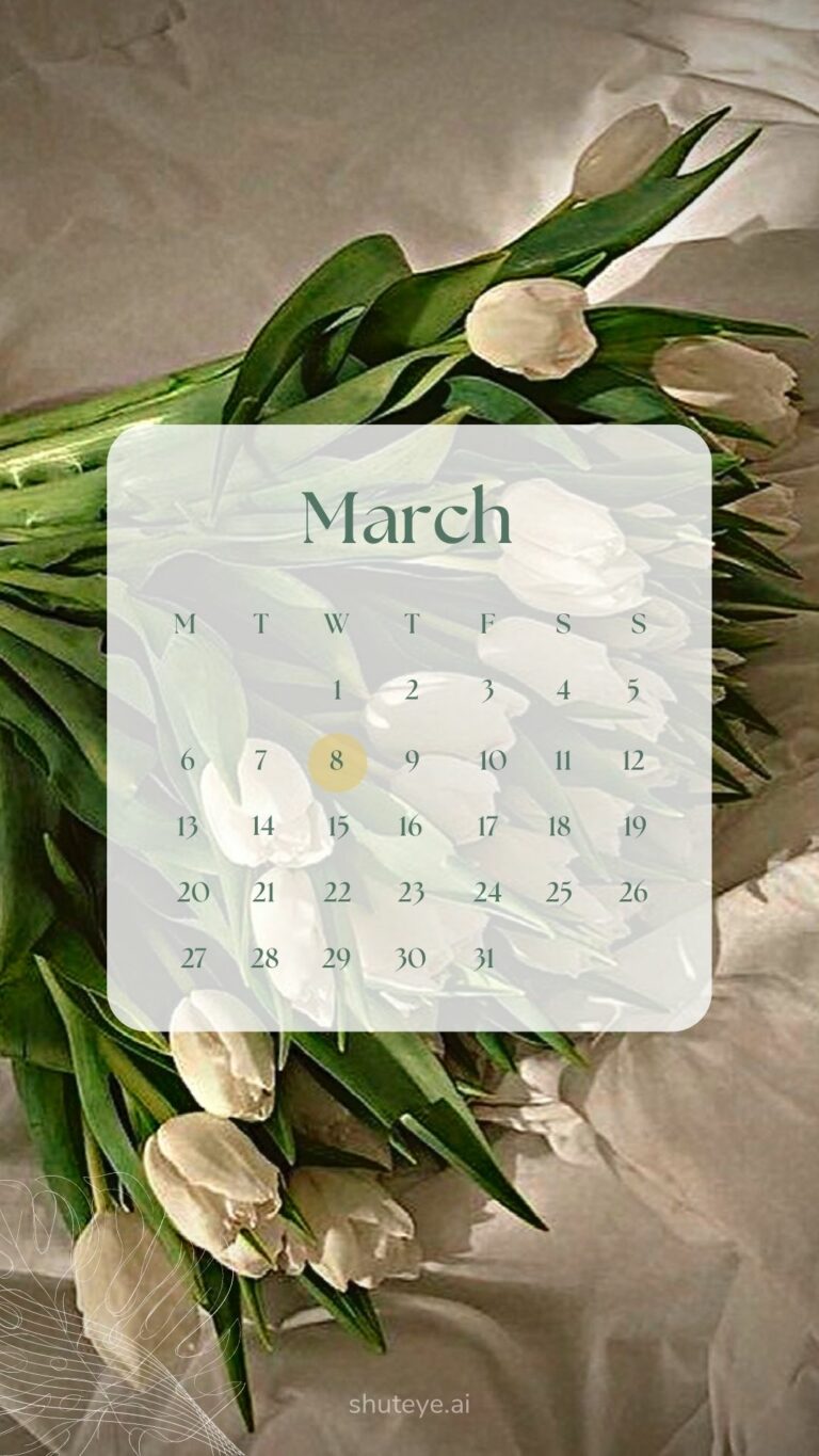 Printable March Calendar 2024 | Free Printable Calendars - ShutEye