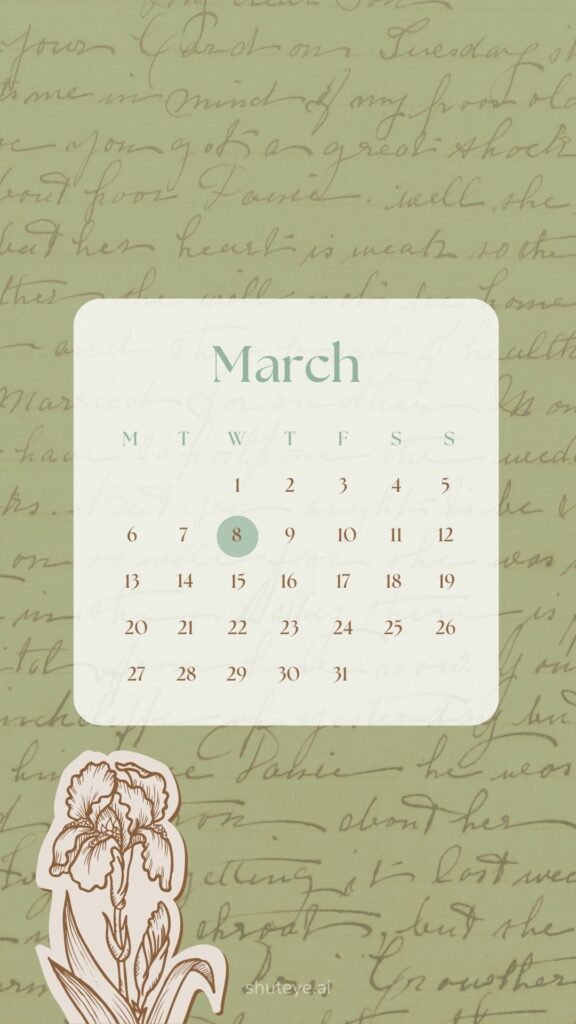 Free Printable March Calendar 2023