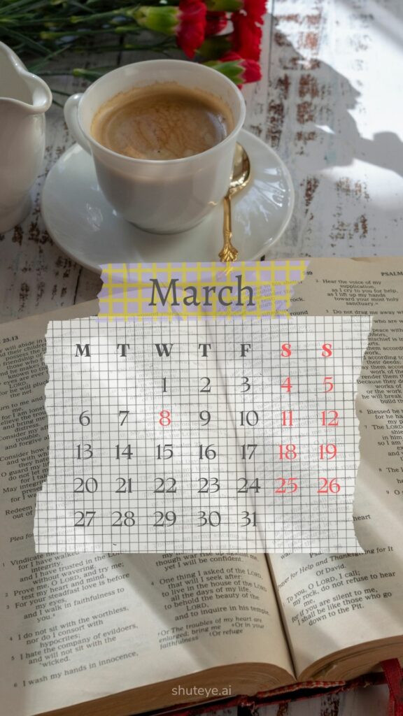 Free Printable March Calendar 2023