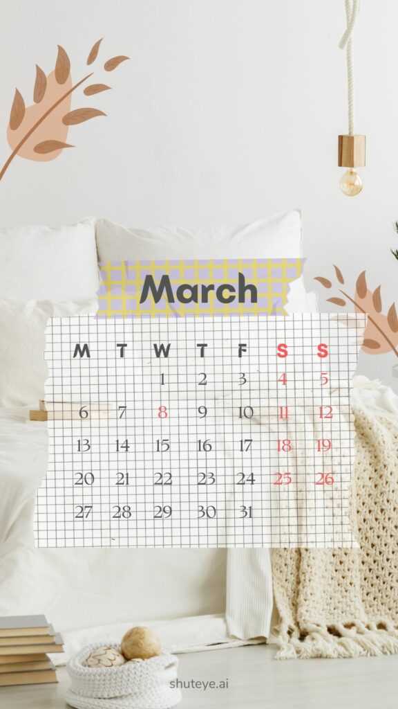 Free Printable March Calendar 2023