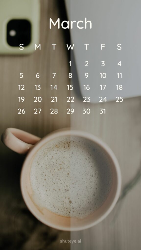 Free Printable March Calendar 2023