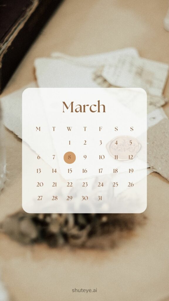 Free Printable March Calendar 2023