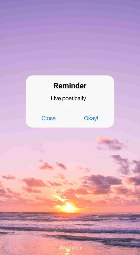 ShutEye reminder wallpapers reminder image free