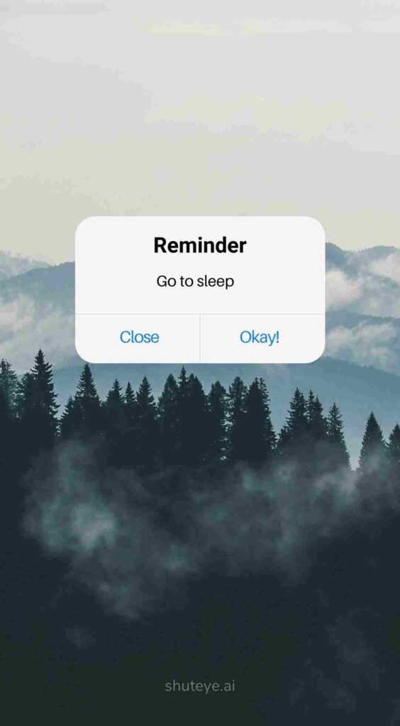 ShutEye reminder wallpapers reminder background