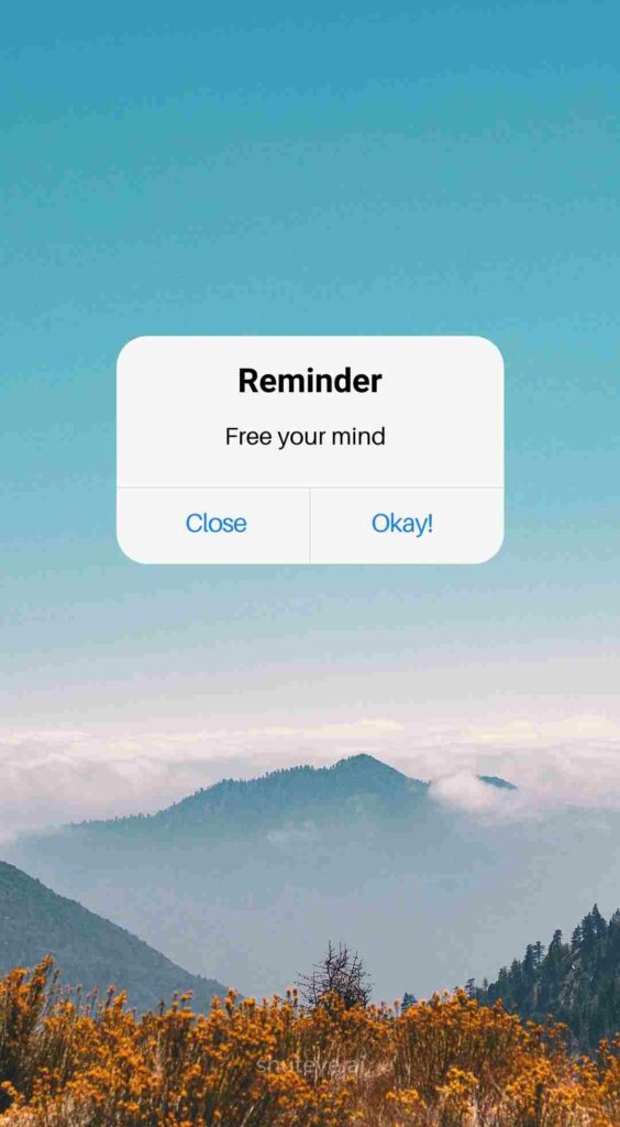 ShutEye reminder wallpapers reminder background