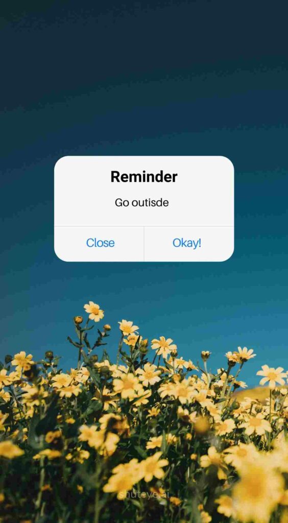 ShutEye reminder wallpapers reminder background