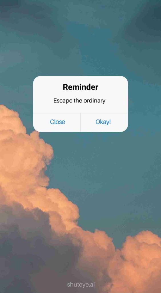 ShutEye reminder wallpaper reminder pictures