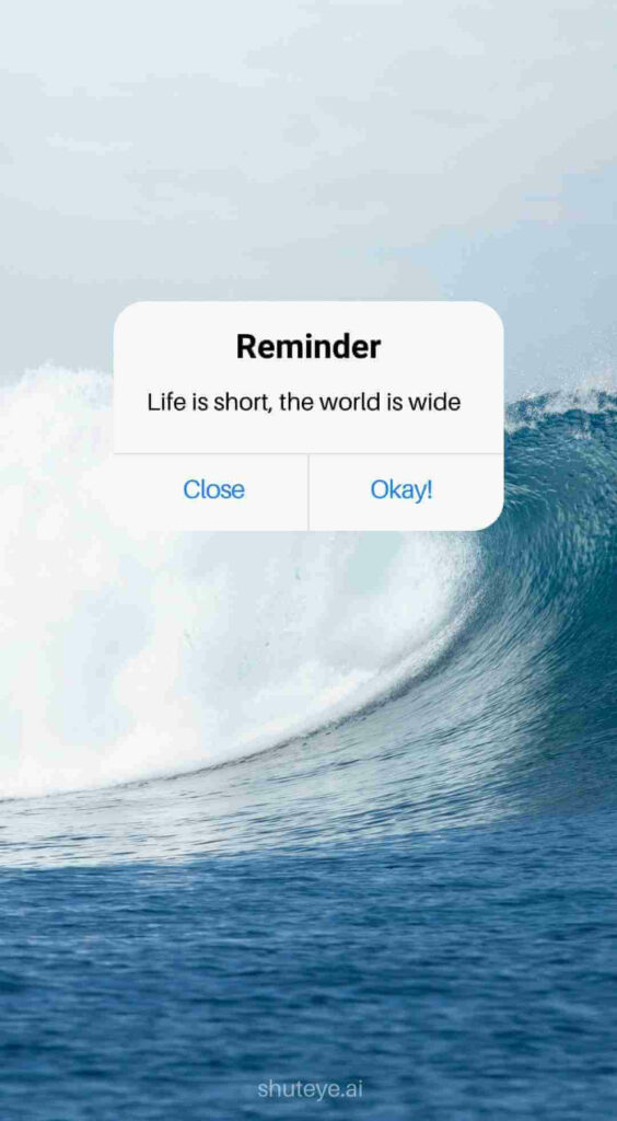 ShutEye reminder wallpaper reminder pictures