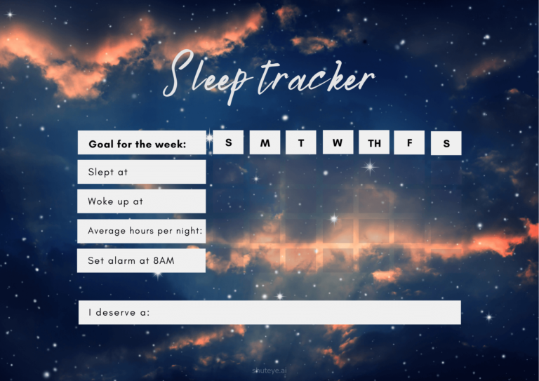 shuteye sleep tracker