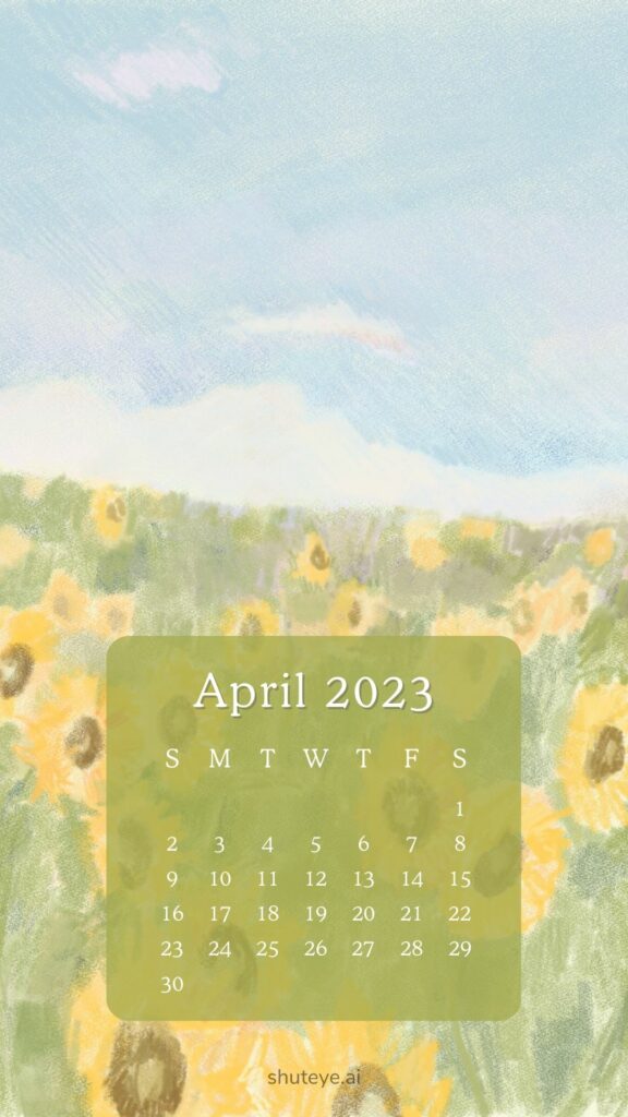 April 2023 Calendar 21