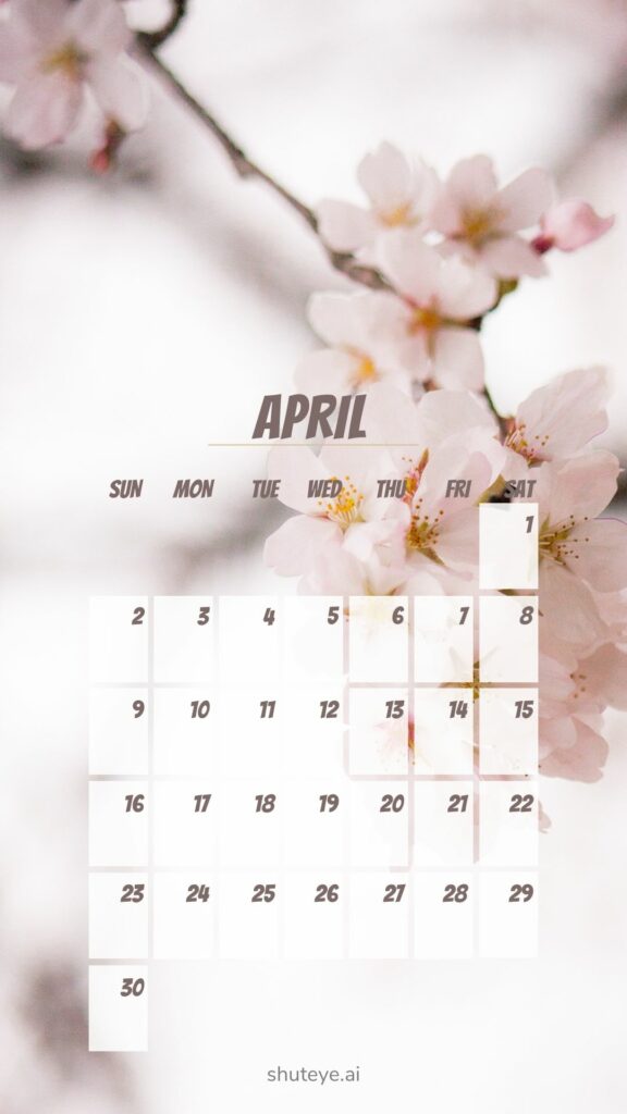 April 2023 Calendar 25