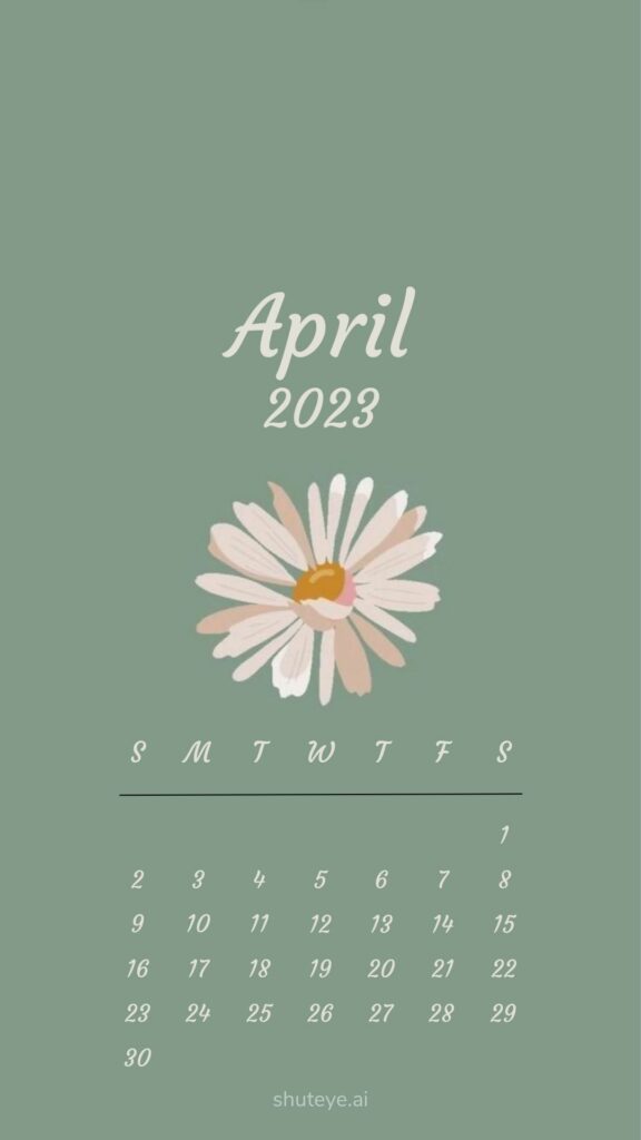April 2023 Calendar 31