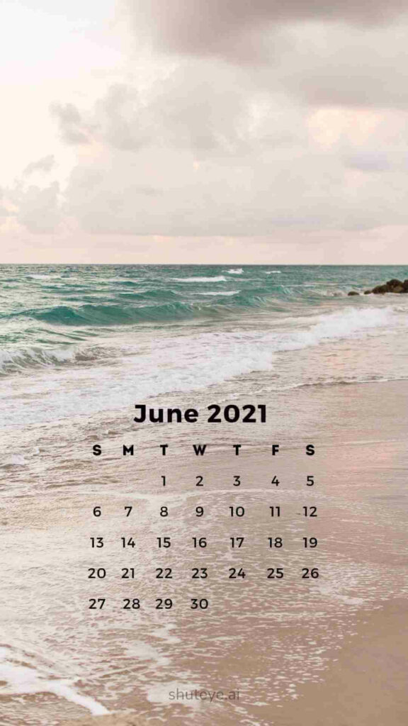 ShutEye Free Printable June Calendar1