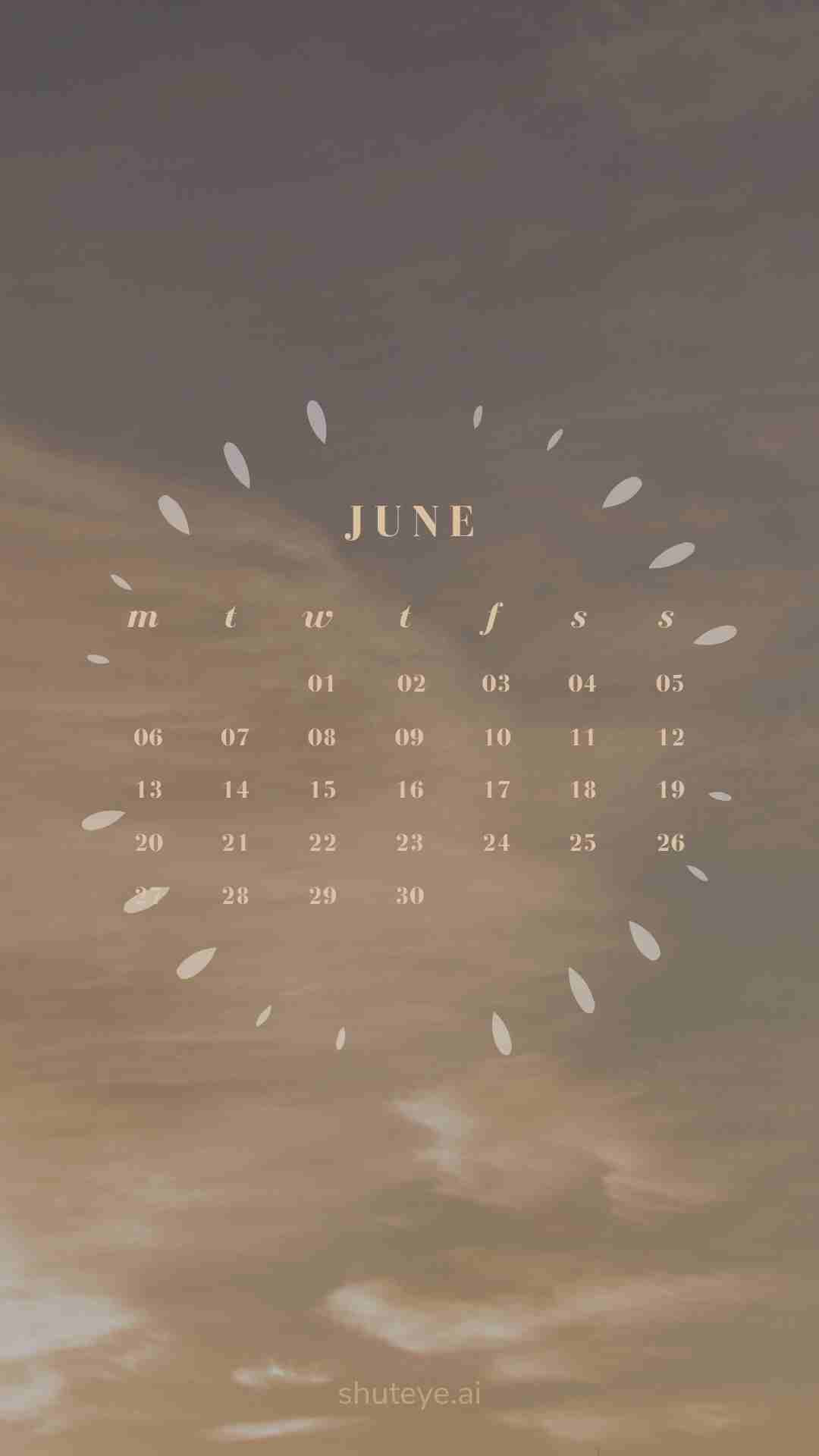 Printable June Calendar 2024 | Free Printable Calendars - ShutEye