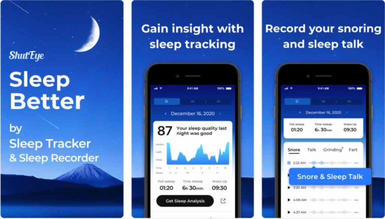 5 Best Apps For Sleep Tracking For Android And IOS ShutEye