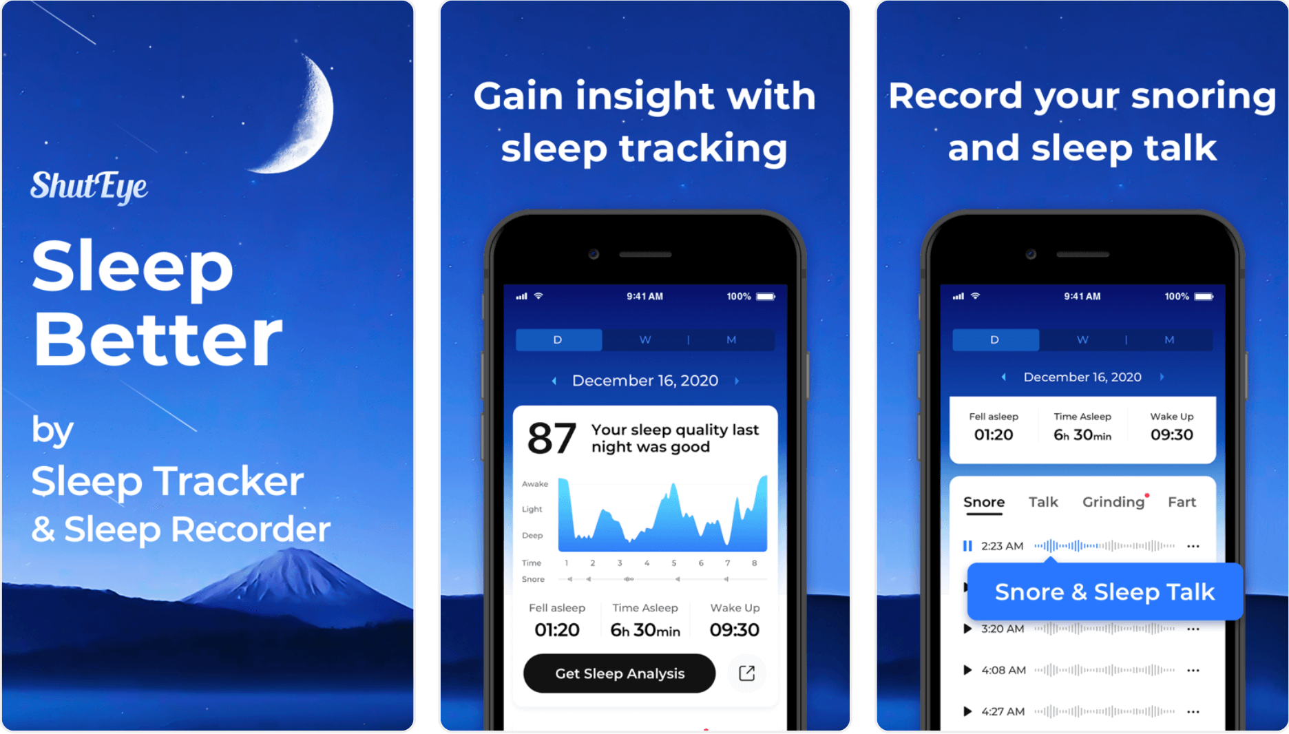 5 Best Apps for Sleep Tracking for Android and iOS - ShutEye