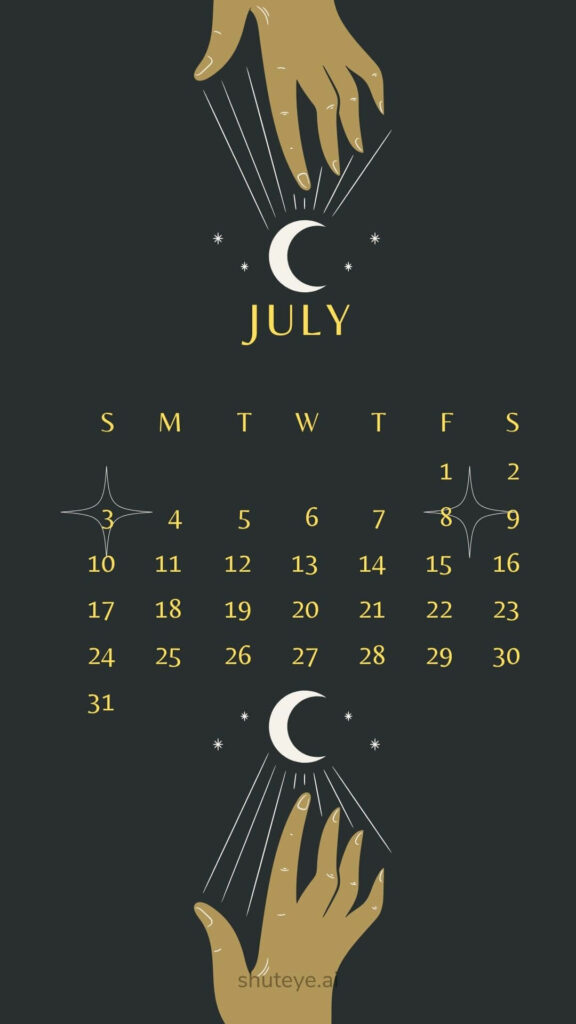 July Calendar 2024