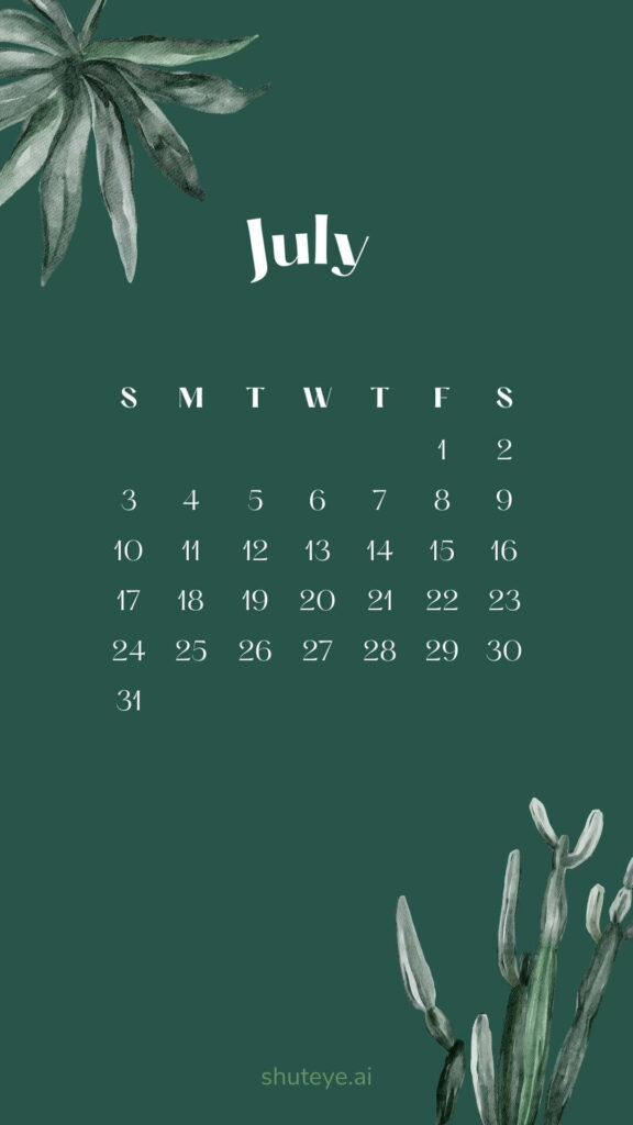 free printable calendar