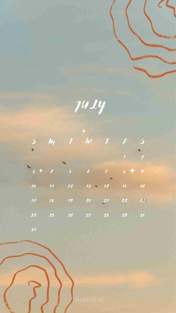 Free Printable July Calendar 2024