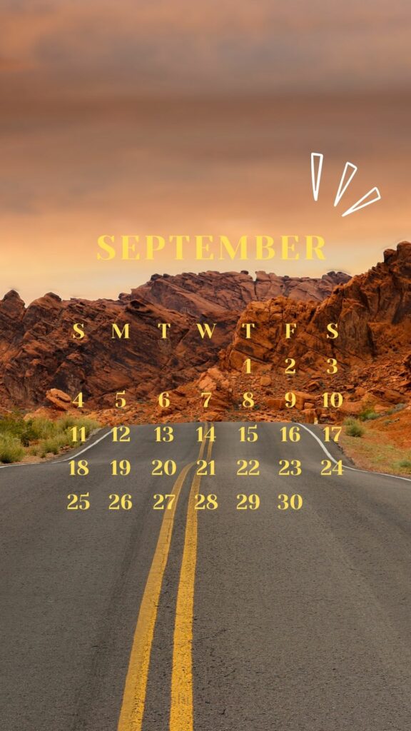 ShutEye Printable September Calendar 2022