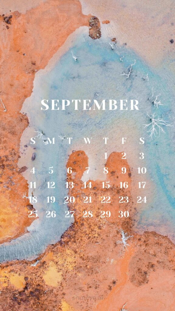 ShutEye Printable September Calendar 2022