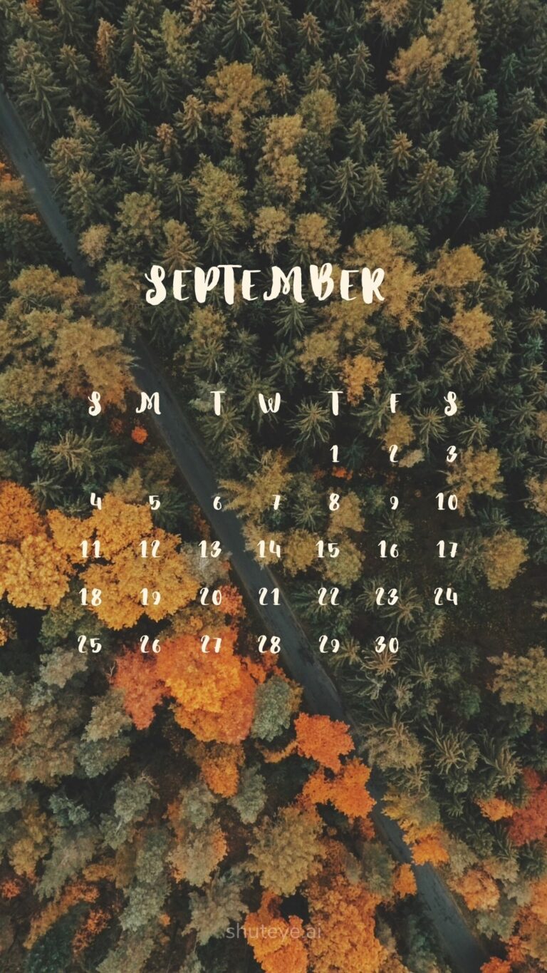 Printable September Calendar 2024 | Free Printable Calendars - ShutEye