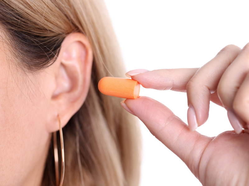 use earplugs if you really need to get rid of high sound sensitivity