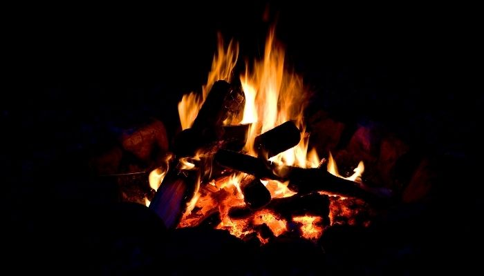 Fire Noise Ambience • Fireplace Campfire Sounds for Sleep ShutEye