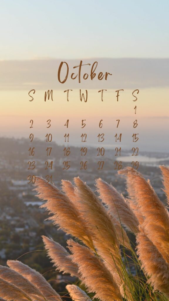 ShutEye Printable October Calendar 2022