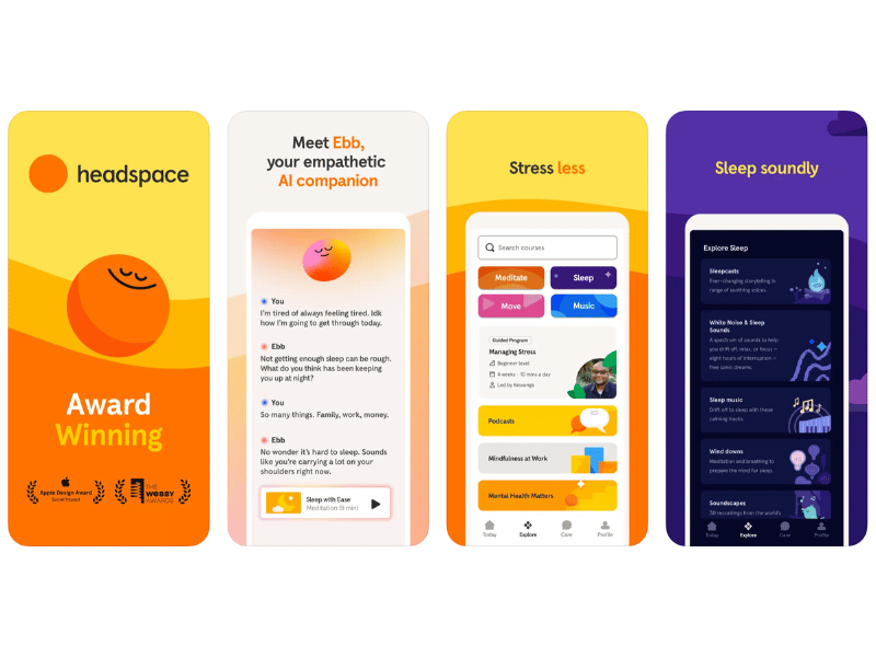 headspace app best sleep cycle alternative