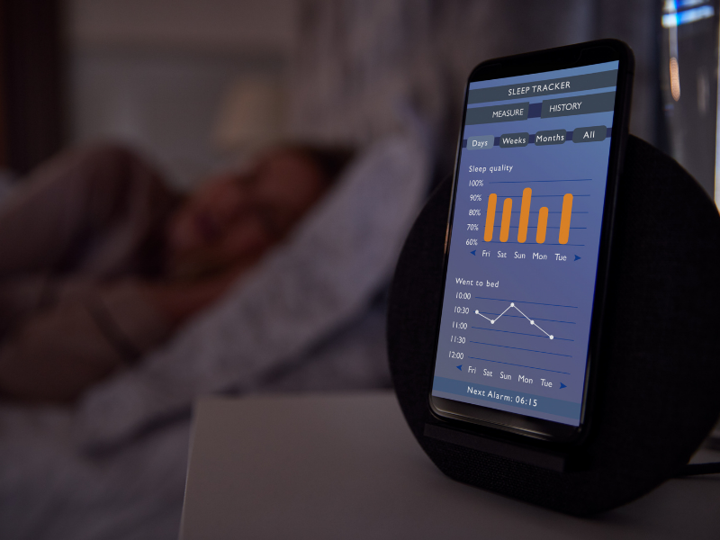 can my phone monitor my sleep