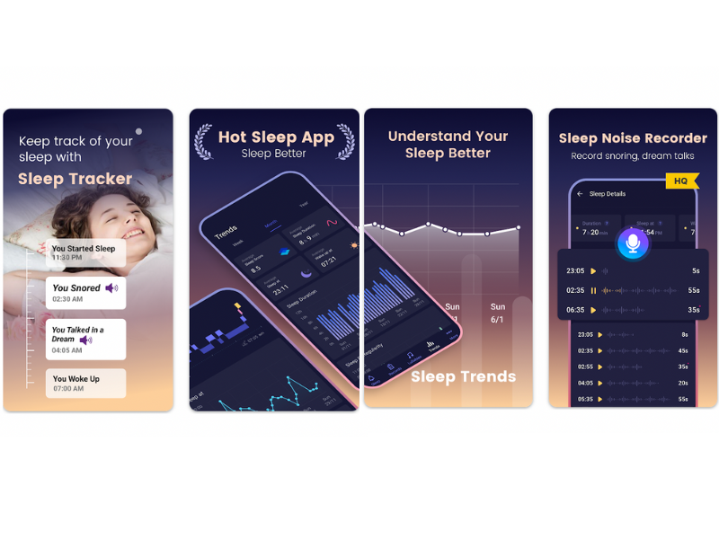 sleep tracker
sleep talk recording app