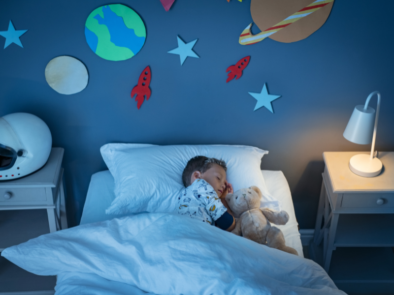 preserve your kid's normal bedtime routine