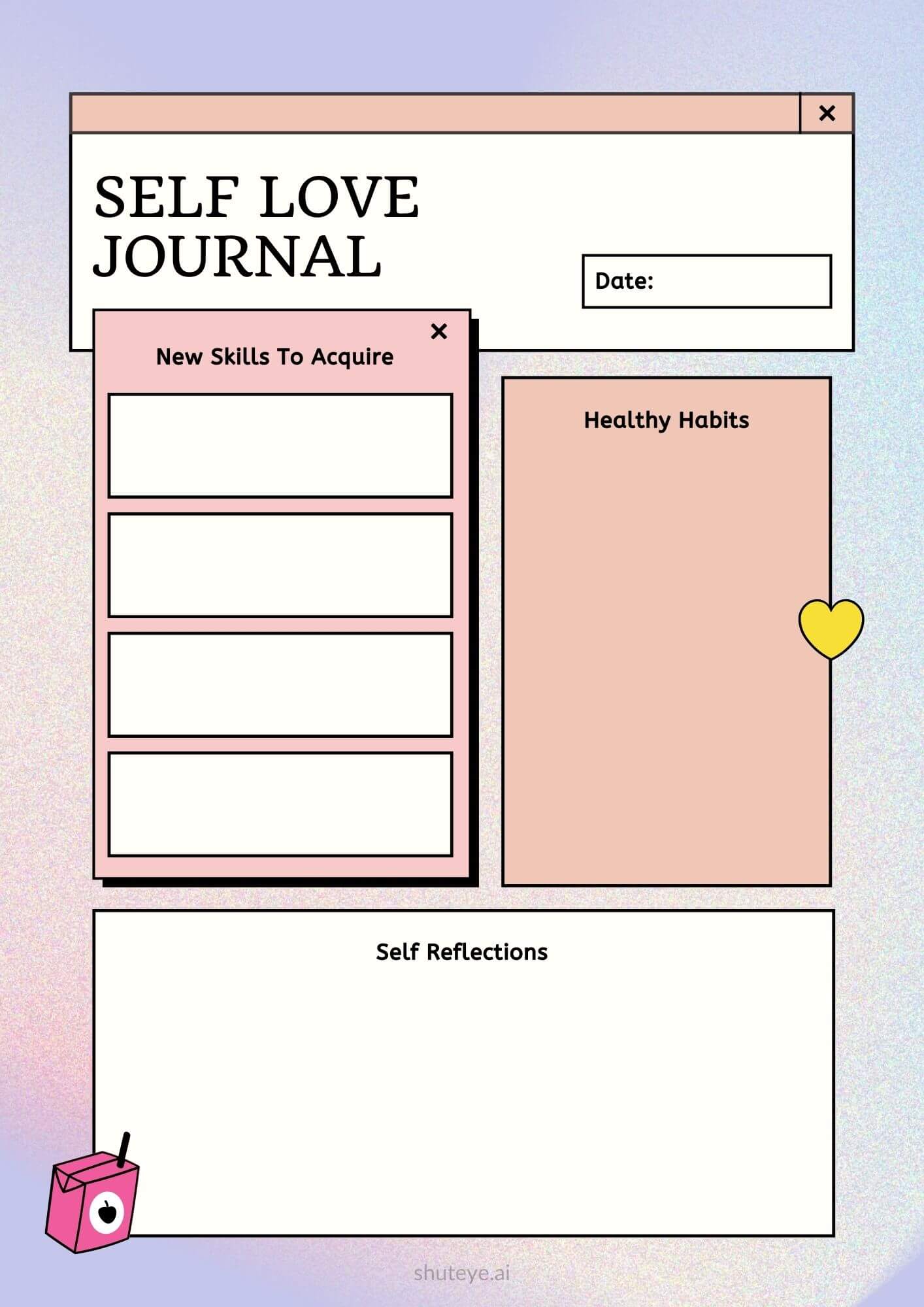 18 Best SelfLove Journal Prompts to Improve Your SelfEsteem ShutEye