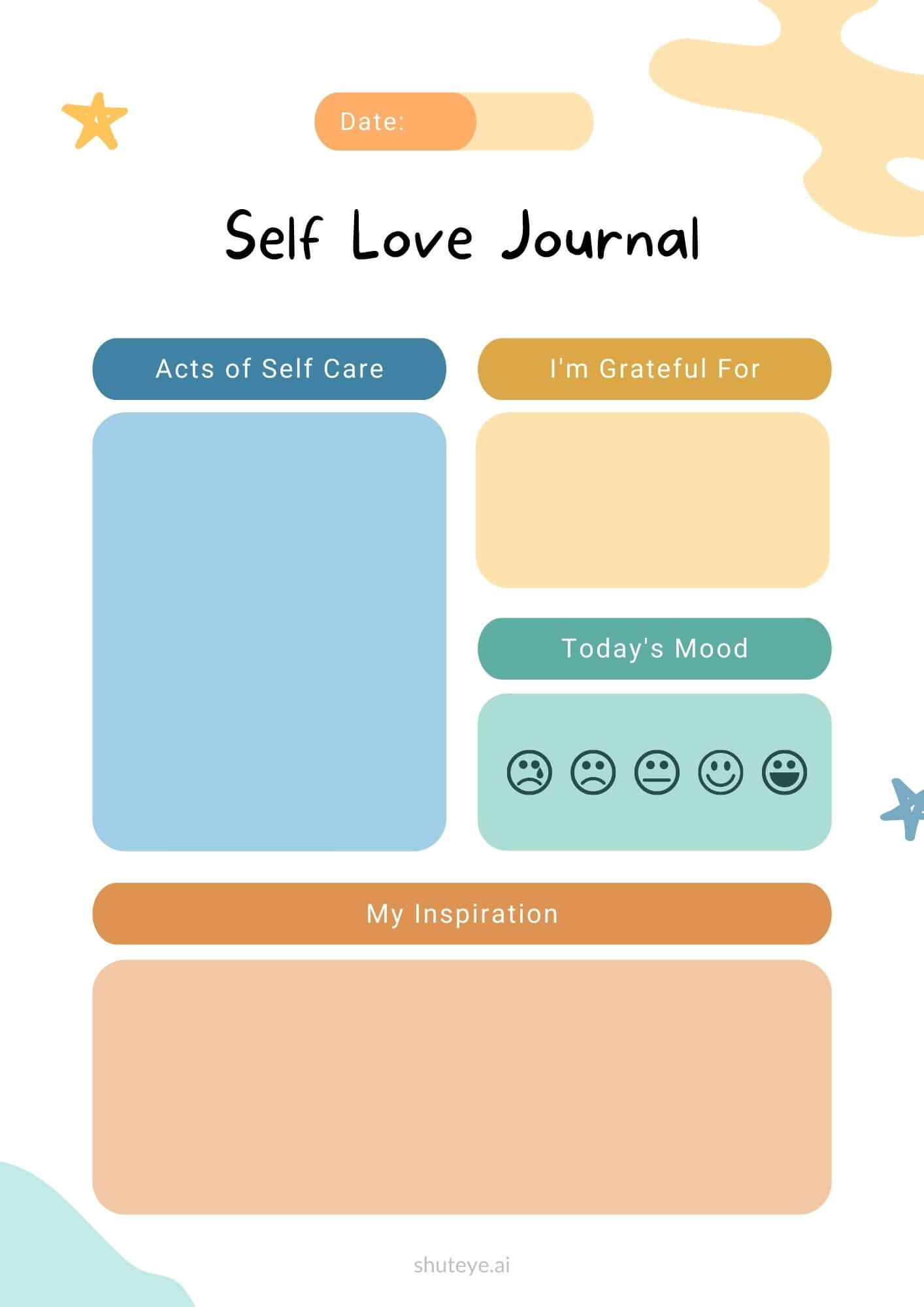 Beautiful You Journal: A Self Love Notebook - t4cga9f