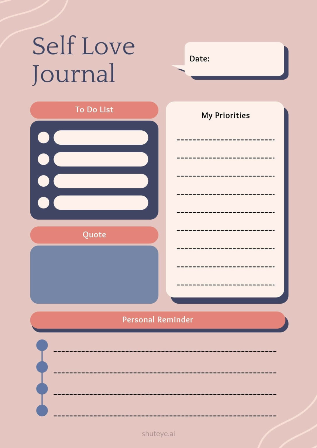 18 Best Self-Love Journal Prompts to Improve Your Self-Esteem - ShutEye