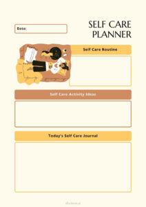 21 Free Printable Self-care Planner Templates for a Better You - ShutEye