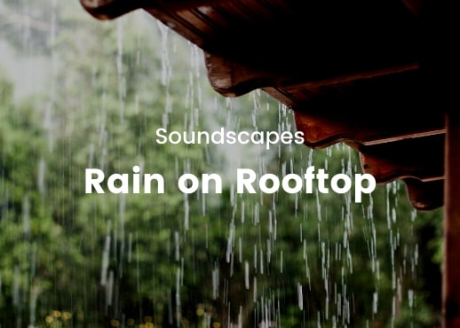 rain sound - rain on rooftop by shuteye