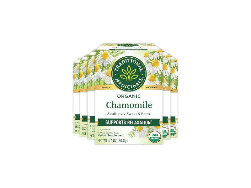 Traditional Medicinals Organic Chamomile Tea natural sleep aid