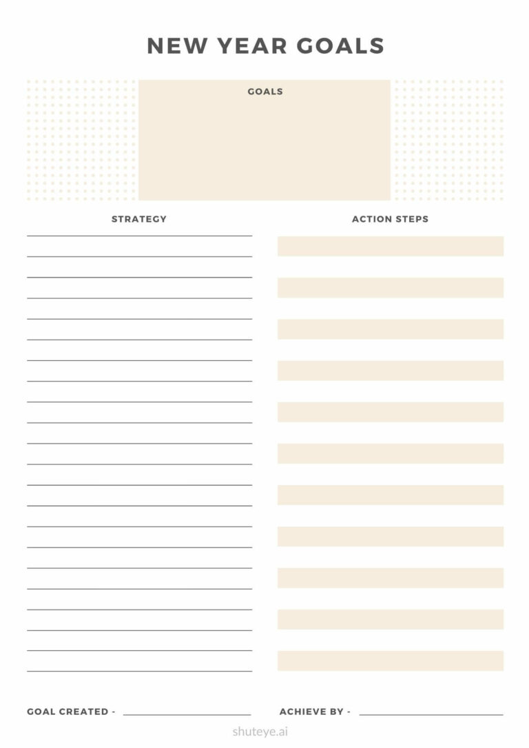 24 Best Free Printable Yearly Planner Templates for 2023 - ShutEye