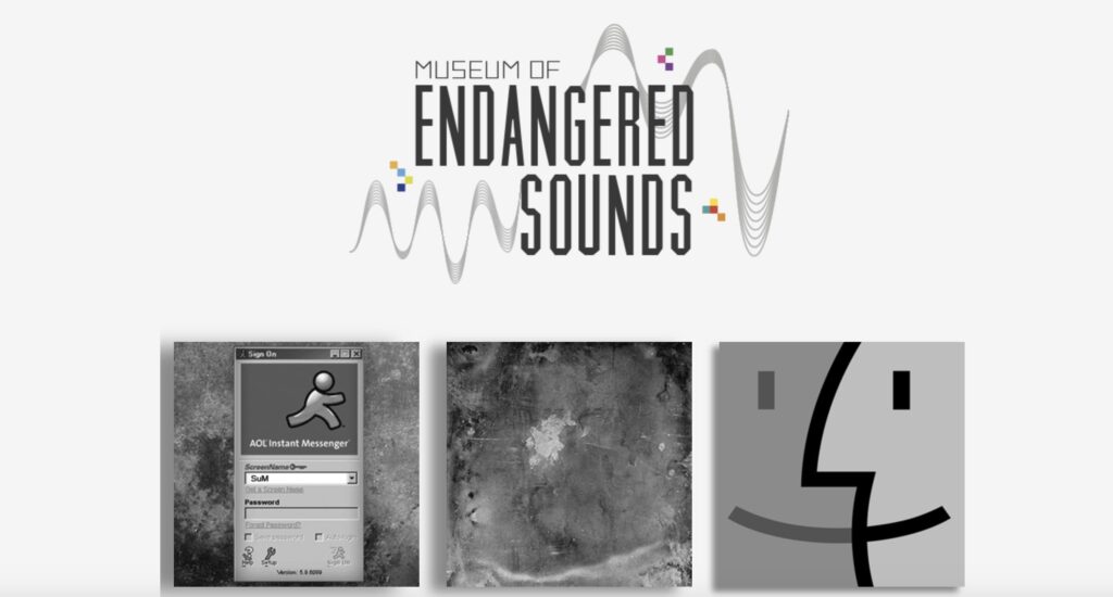 Museum of Endangered Sounds
interesting websites