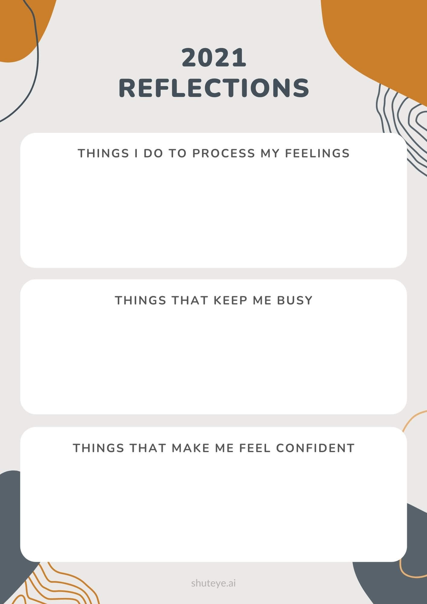 15  Templates Ideas for the End of Year Reflection ShutEye